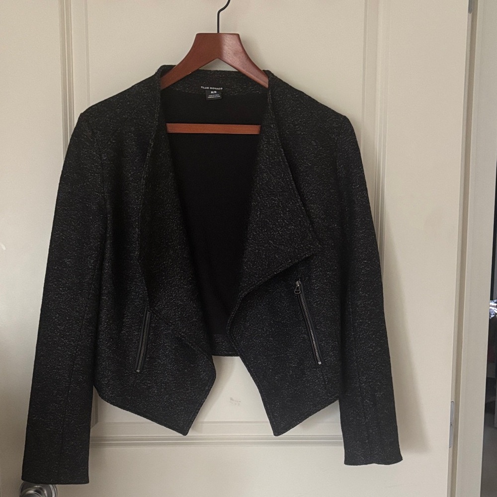 NWOT Club Monaco Black Women's Blazer - Medium